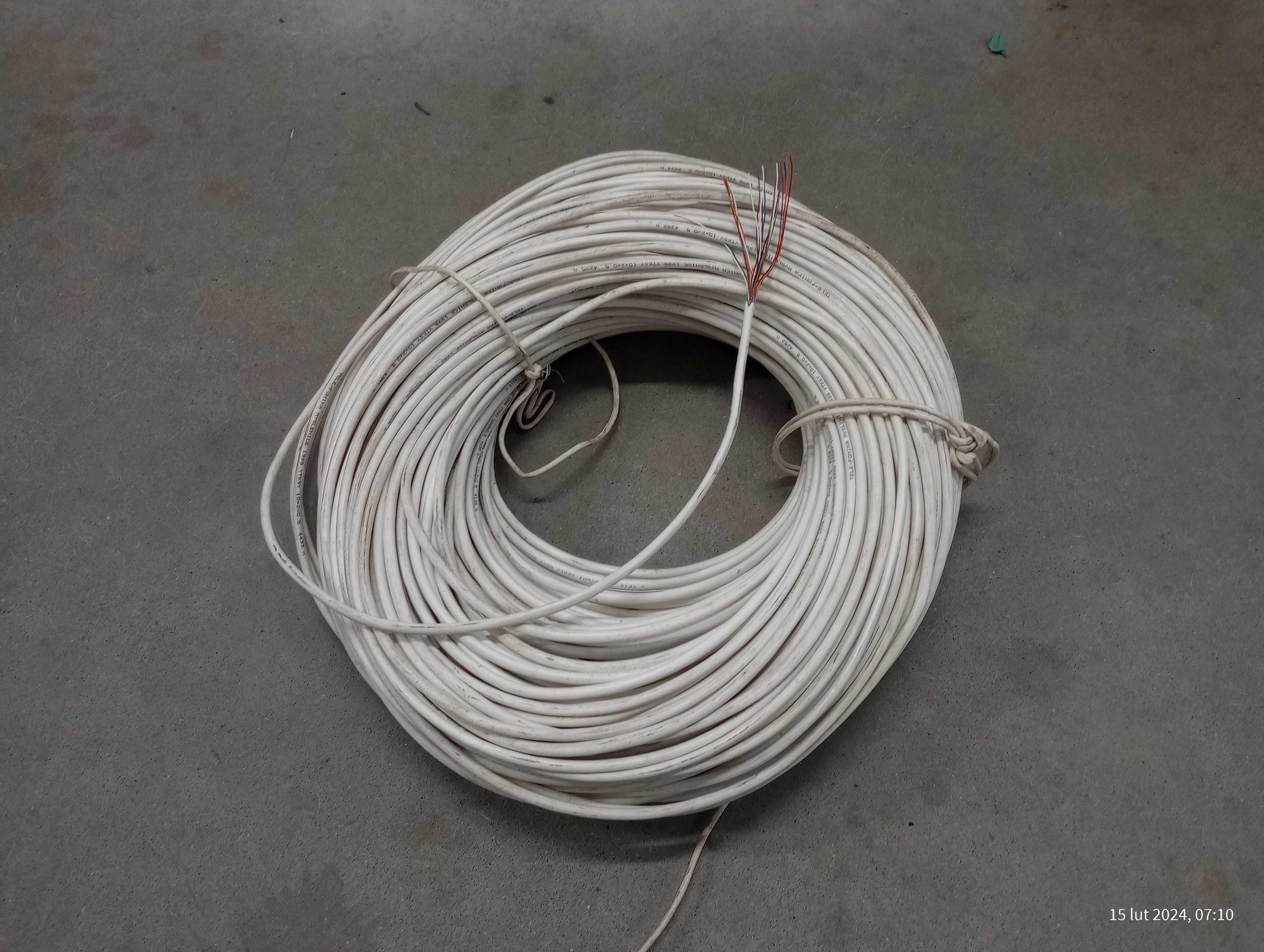 Kabel przewód YTKSY 10x2x0,5