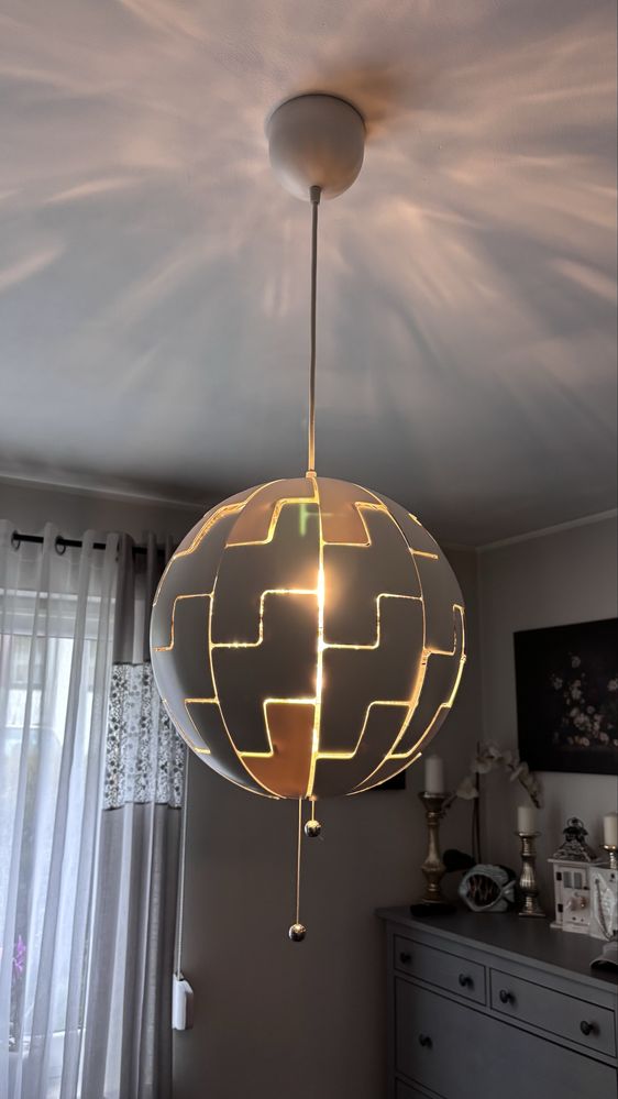 Idealna Lampa ,żyrandol Ikea PS