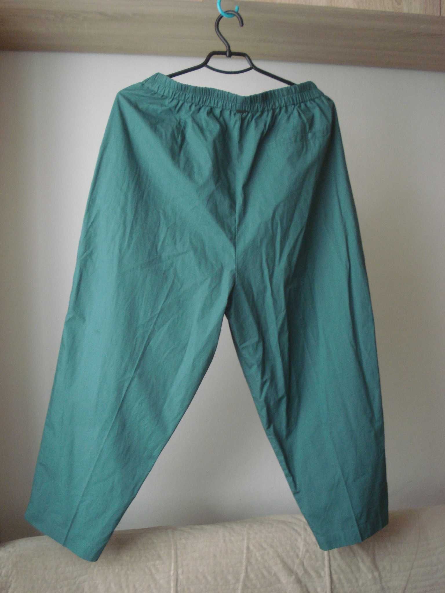 Spodnie zielone Monnari  bawełniane z metką roz. 44