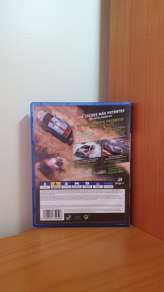 Jogo Wrc 7 rally PS4