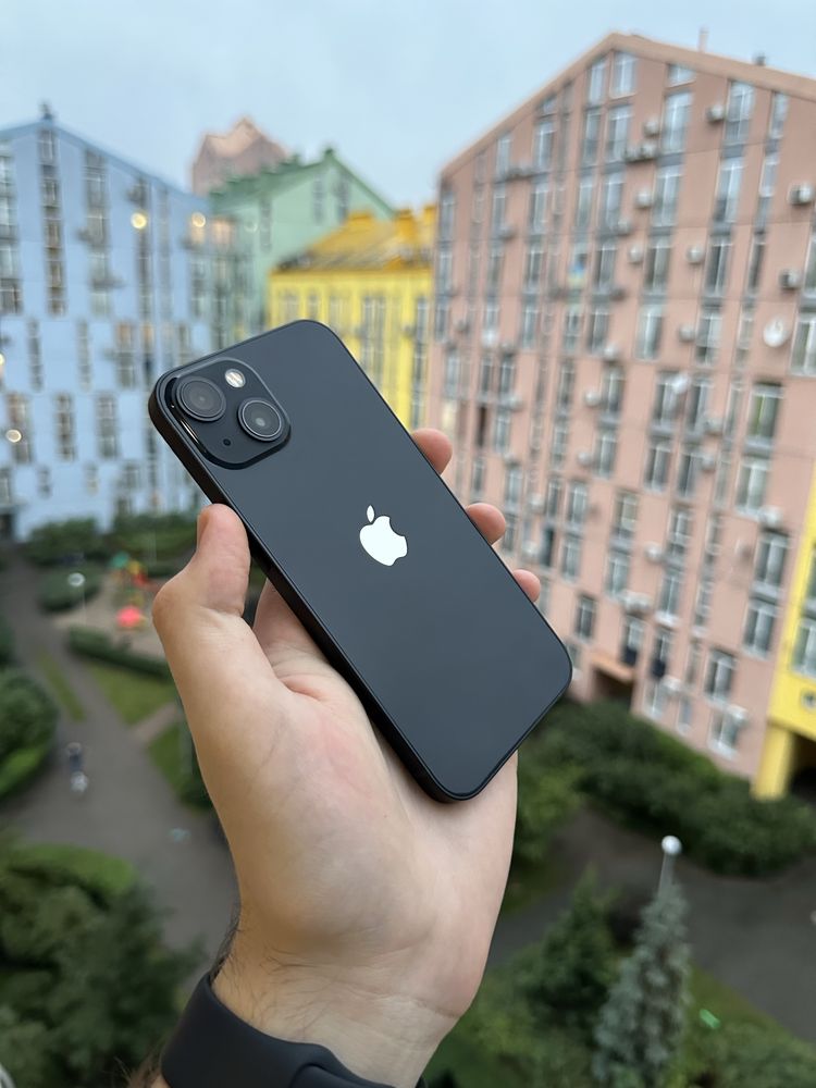 100% Аккум Идеал iPhone 13 128Gb Midnight Neverlock Айфон Black