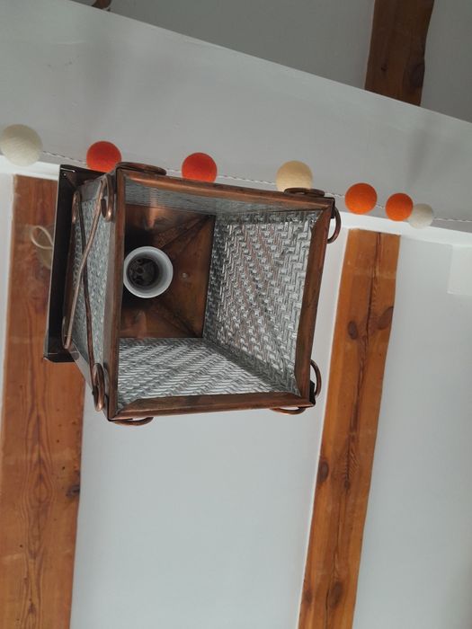 Lampa-miedź ,mosiądz