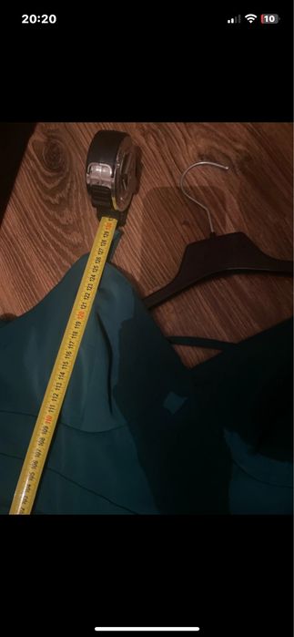 Sukienka długa z rozcięciem Forti