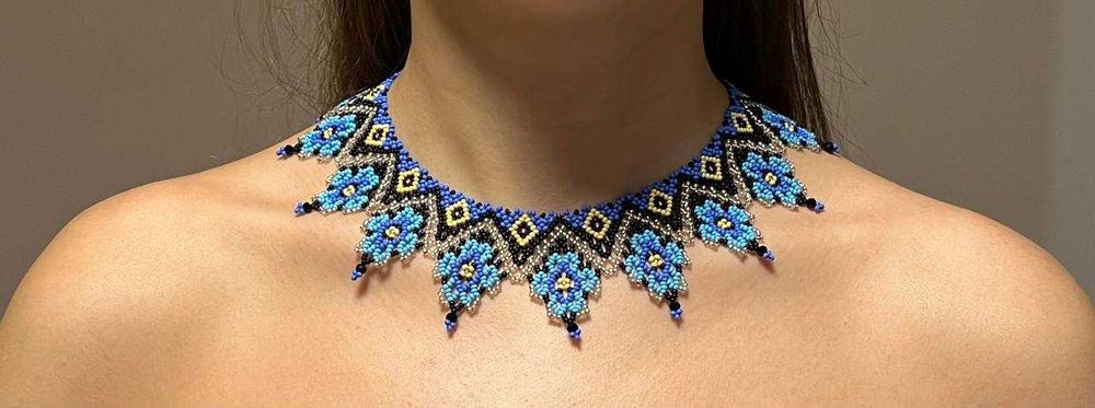 Силянка з бісеру ручної роботи