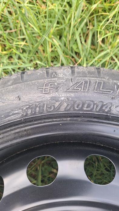 Koło zapasowe dojazdowe 115/71 D 14