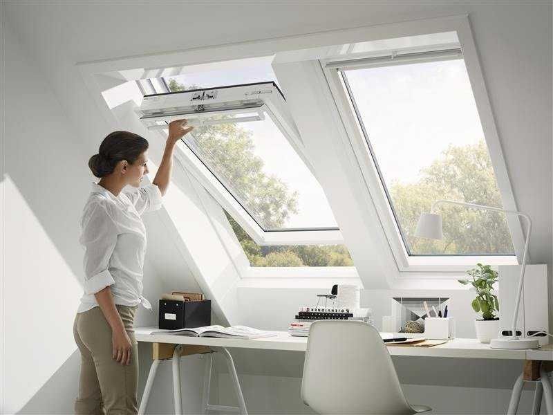 Okno dachowe VELUX GGU PK06  0070  94x118 2-szybowe z kołnierzem