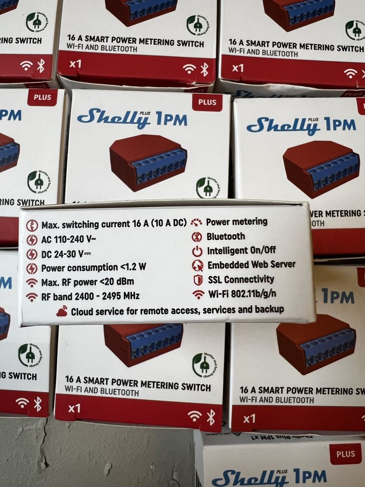 Shelly Plus 1 PM (14 sztuk)- Nowe#9