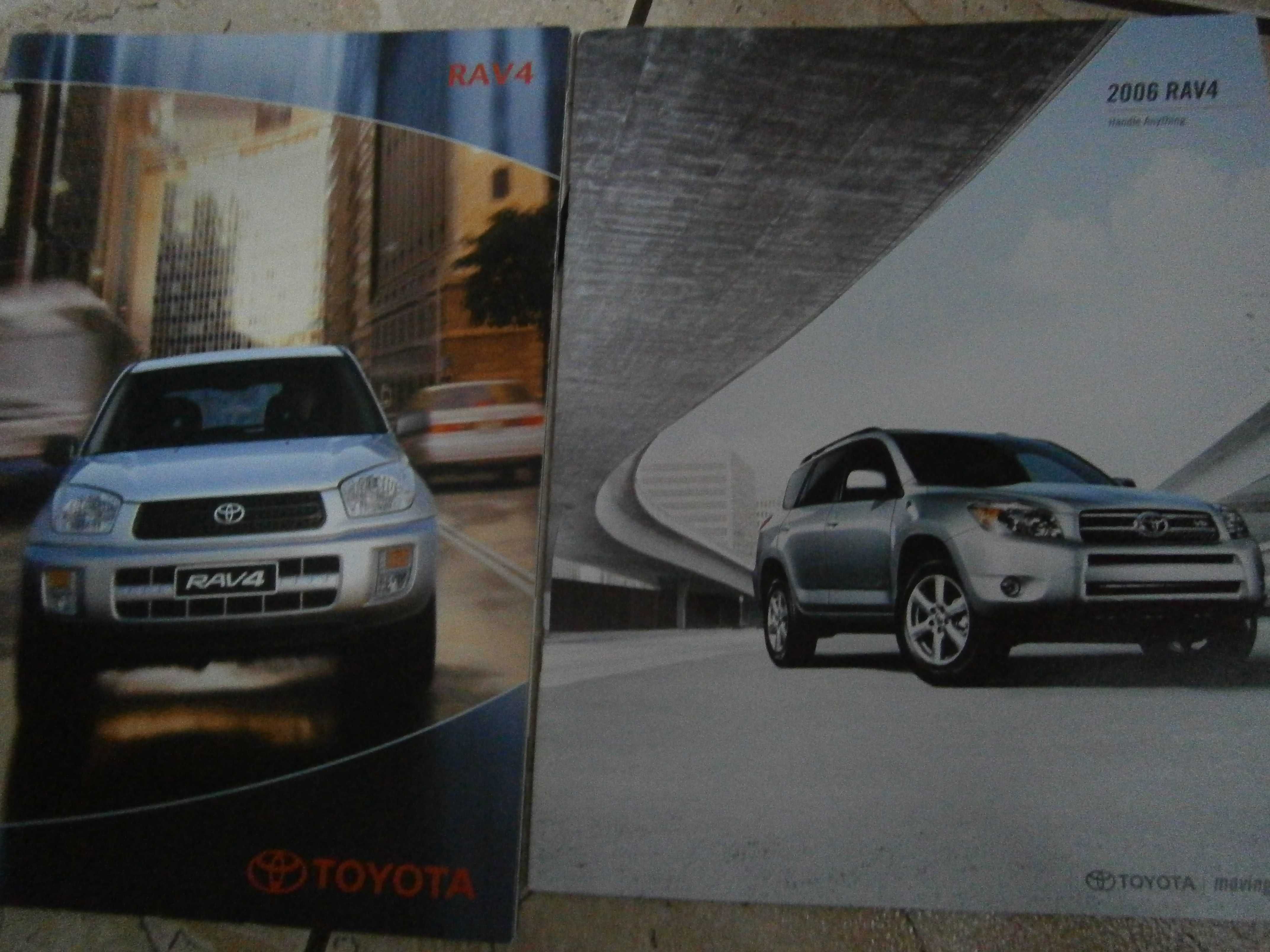 Folder prospekt Toyota Rav 4