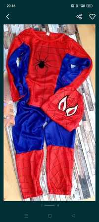 M 110-116 przebranie strój Spiderman