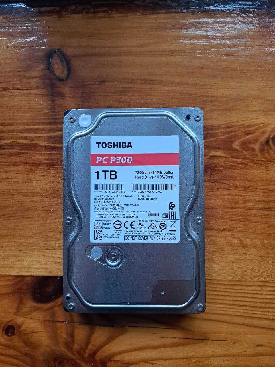Жорсткий диск Toshiba P300 1TB