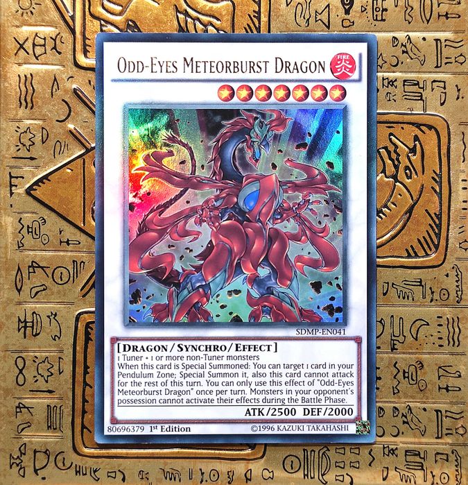 Odd-Eyes Meteorburst Dragon
