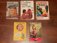 Diversos livros antigos romance varios titulos