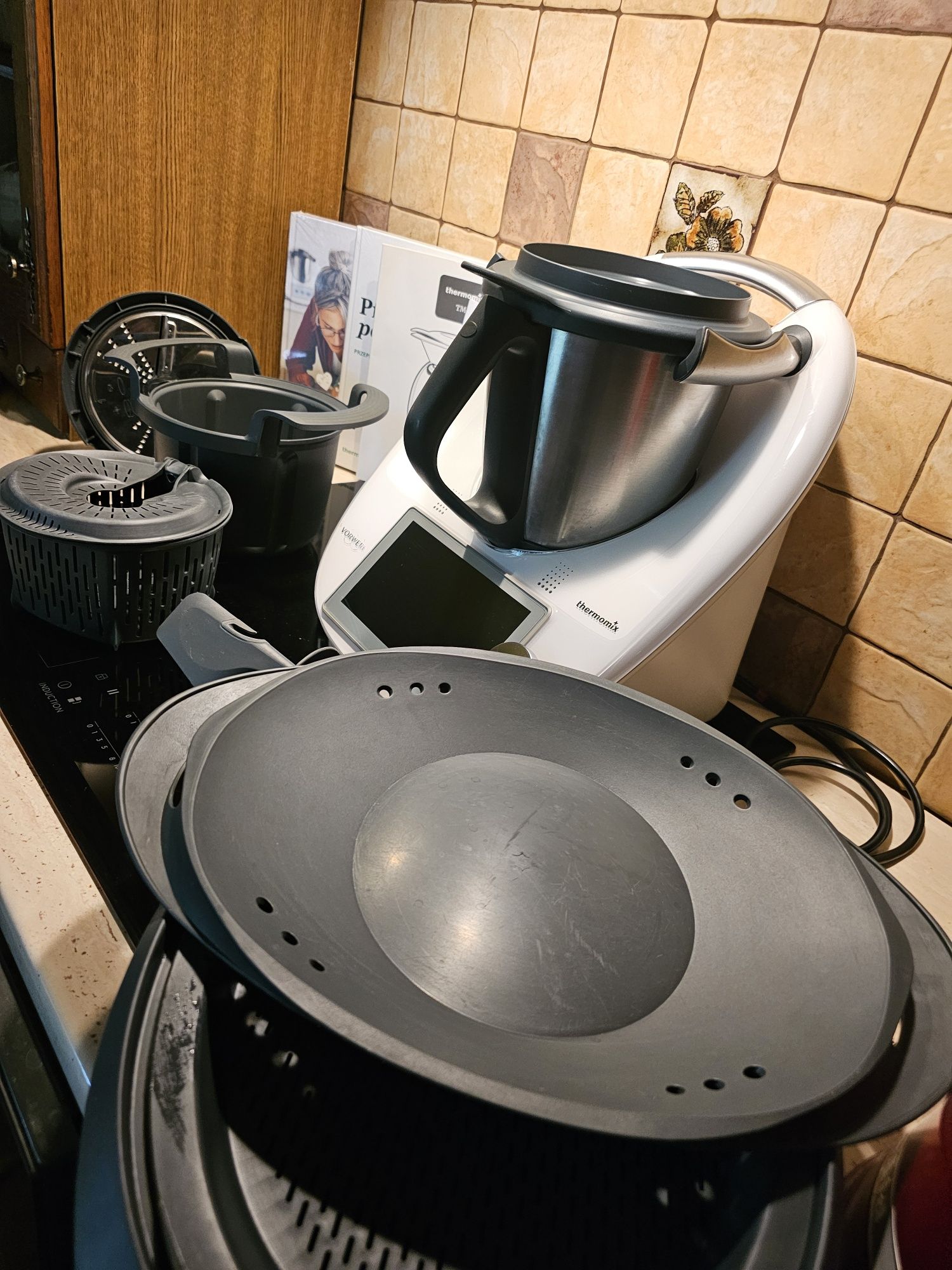 Thermomix 6, krajalnica plus inne dodatki