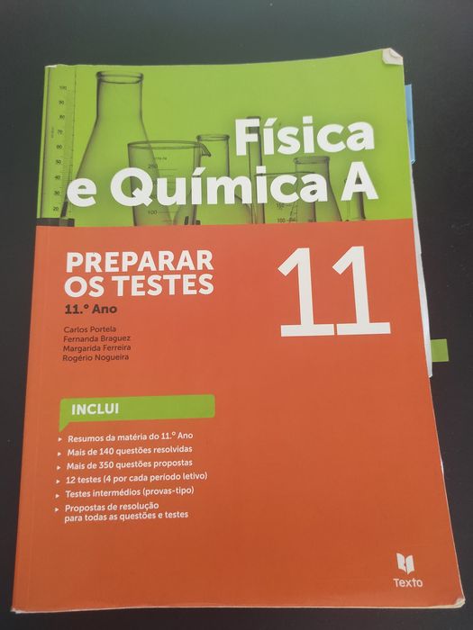 Vários livros (4) Física e Quimica para apoio exame