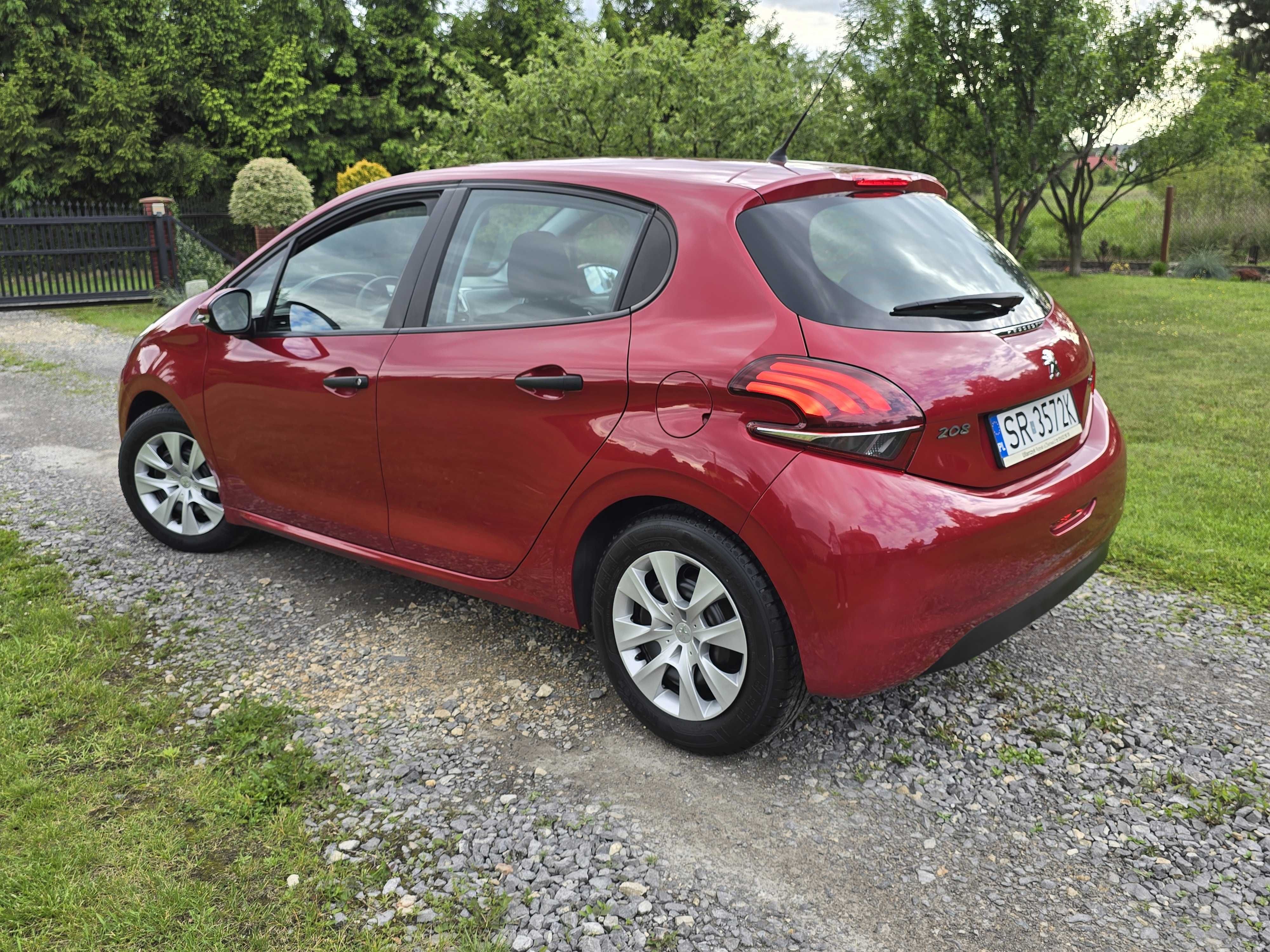 Peugeot 208 1.2 82KM, Krajowy, 1Właściciel, Przebieg 61tys !!!