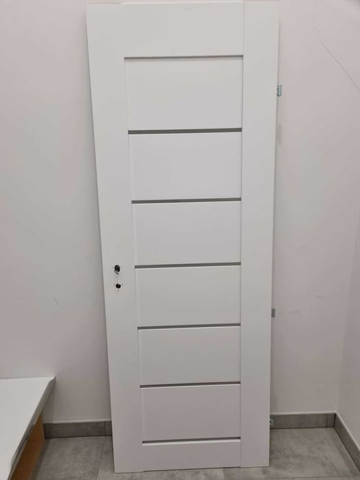 Drzwi 70 białe z przeszkleniami nowe CASTORAMA TORENO