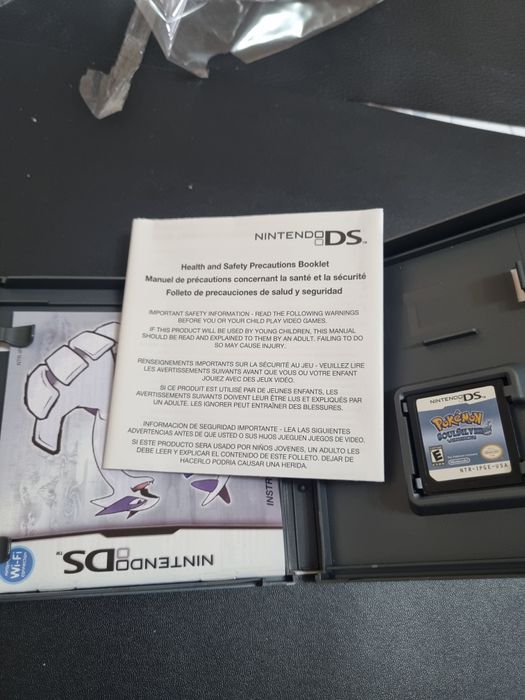 Game pokemon Soulsilver Nintendo DS completo