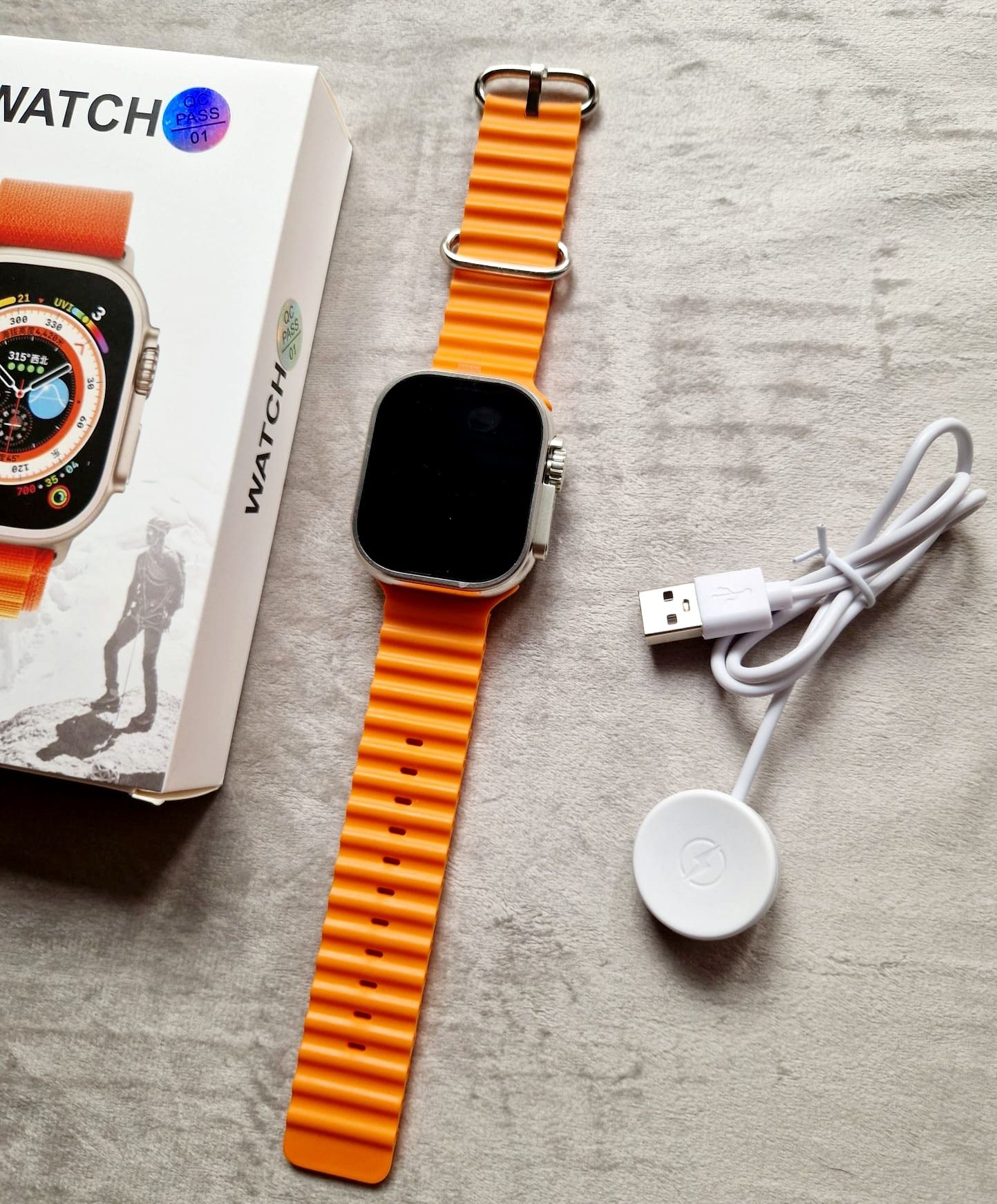 Smartwatch S8 Ultra pomarańczowy