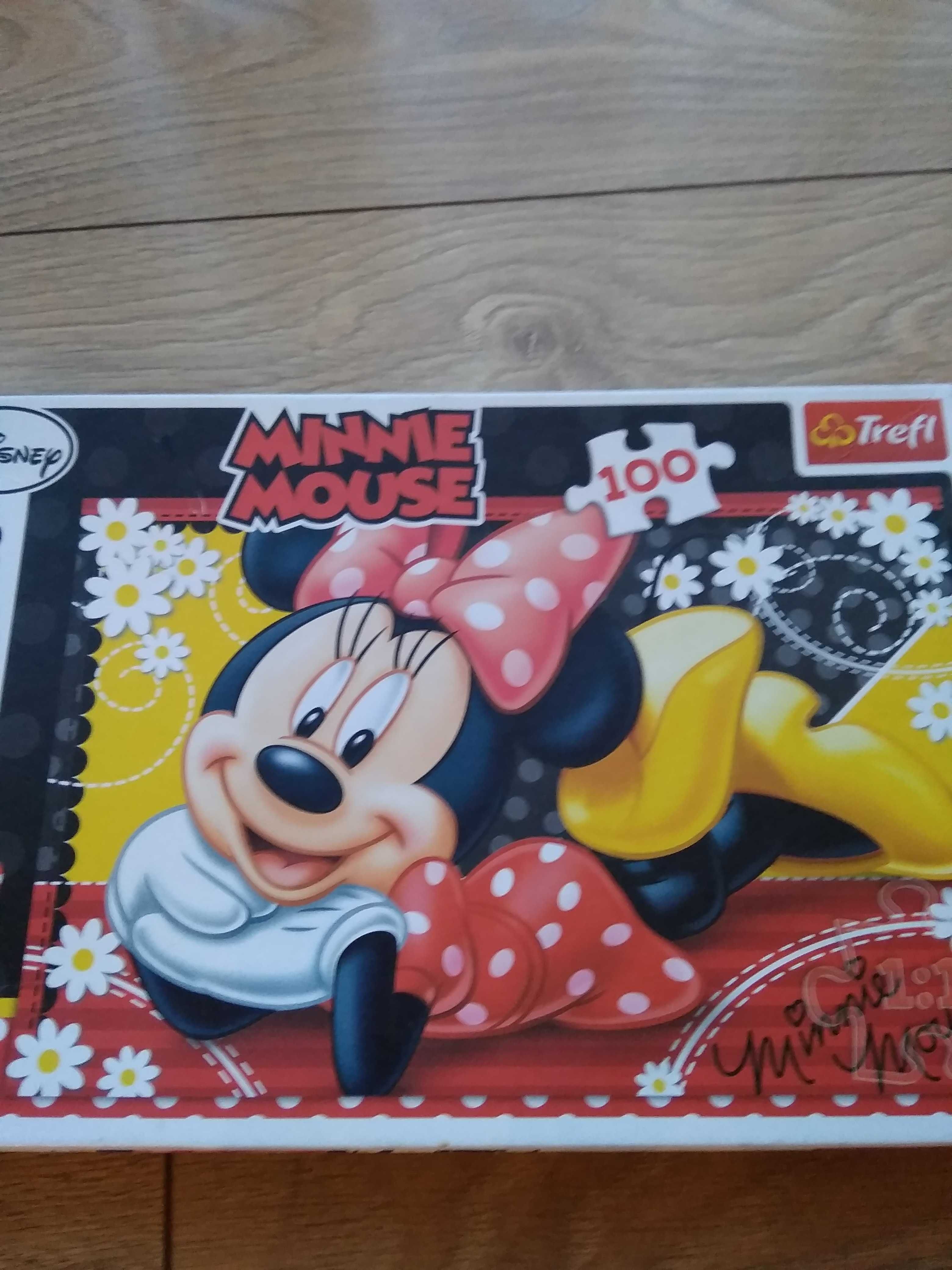 Puzzle Minnie Mouse 100 , 5+