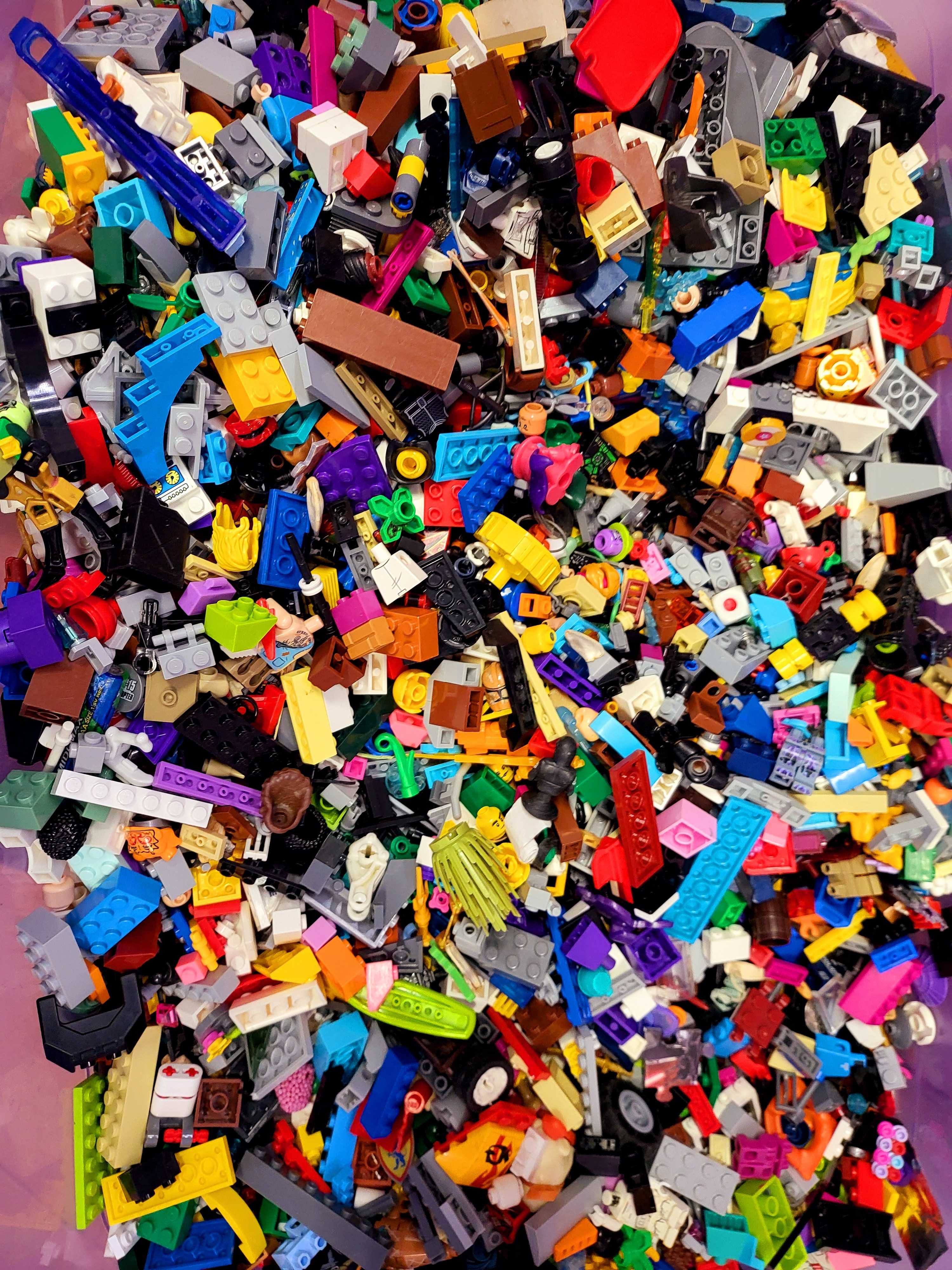 Klocki LEGO mix, używane  500g -  Figurki - Lego ze zdjęcia