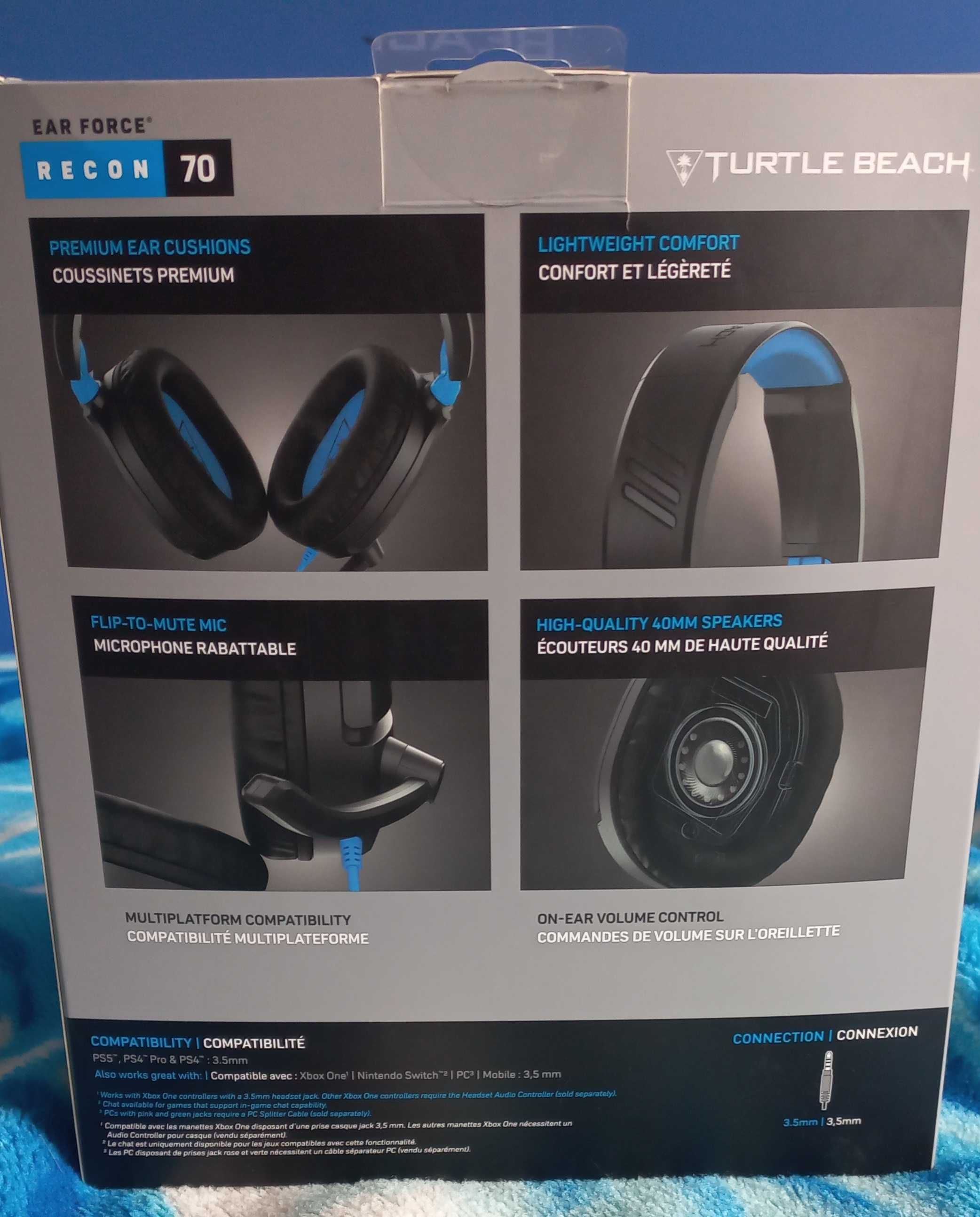 Słuchawki Gamingowe Turtle Beach RECON 70 PS4/5/PC
