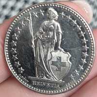 Монета 2012 рік 2 швейцарські франки