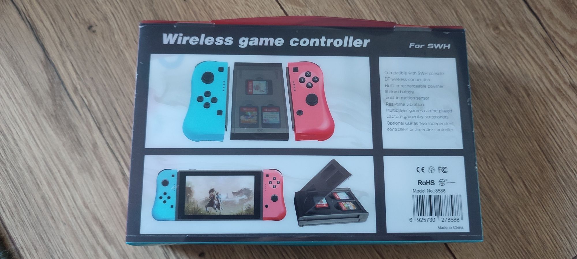 Pad bezprzewodowy do konsoli Nintendo Switch wielokolorowy