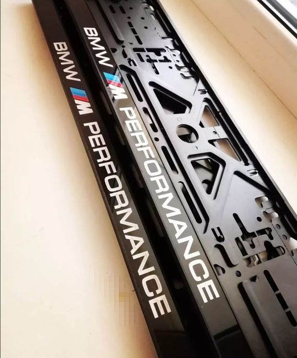 Рамки номера BMW , номерные рамки БМВ, автономера, всё индивидуально !