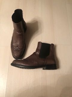Botins castanhos