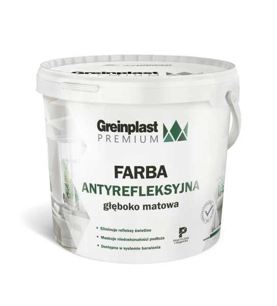 Farba wewnętrzna antyrefleksyjna Greinplast FWA 10l Biała