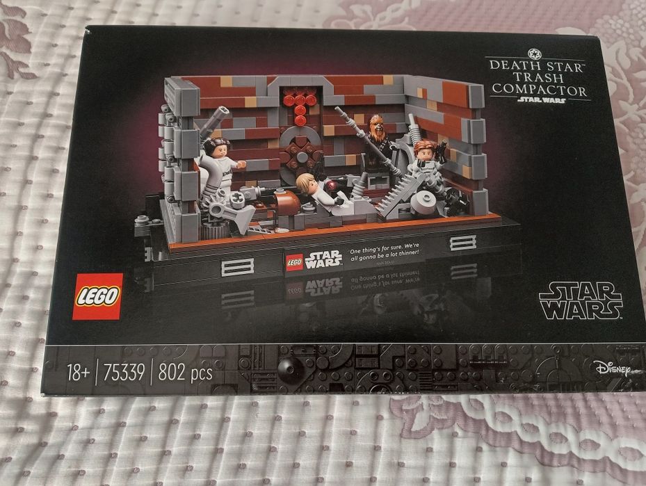 Lego star wars 75339  zgniatarka śmieci