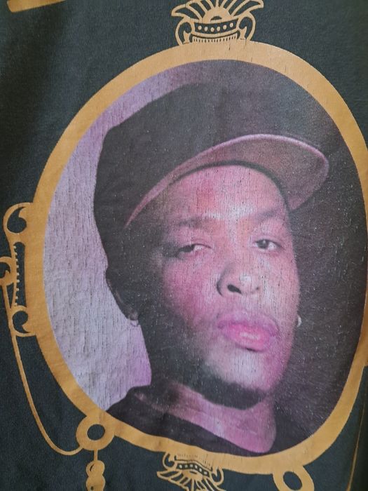 Футболка мерч Dr.Dre The Chronic Death Row merch rap tee tupac nwa