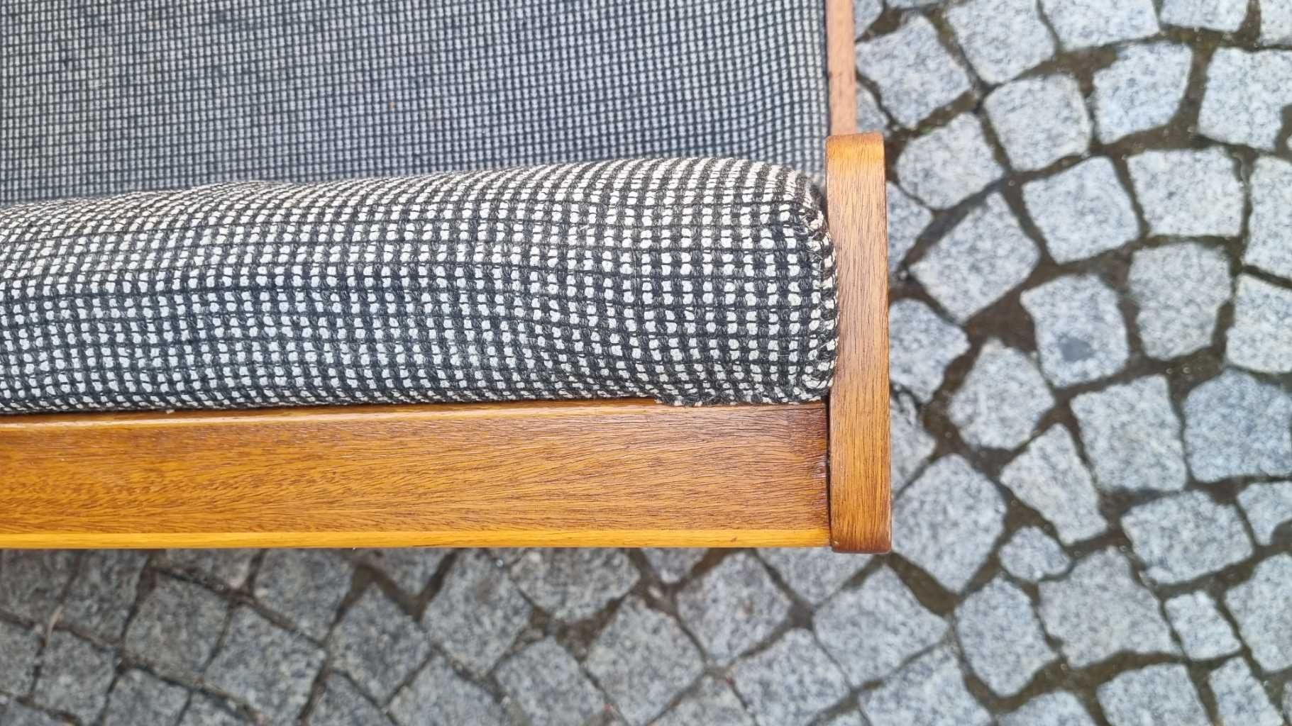 Dwustronna Czechosłowacka Sofa vintage design PRL