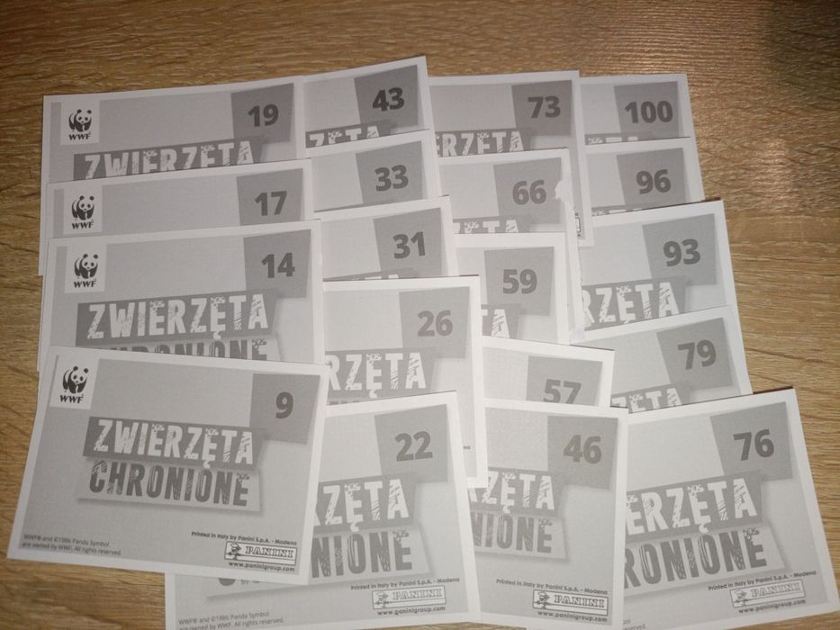 Rezerwacja naklejki WWF