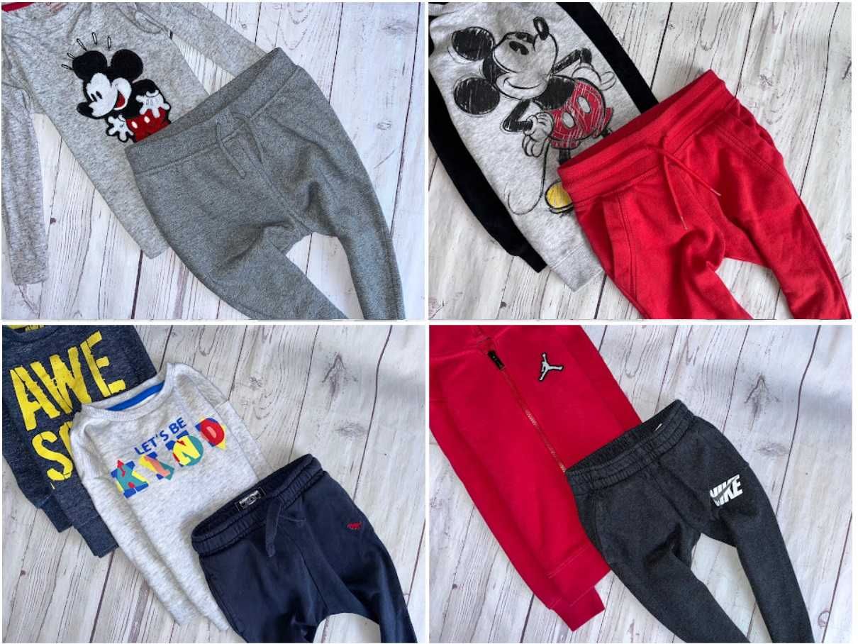 r.92-98 Mega paka 59szt zestaw ubranek dla Synka chłopca perełki nike