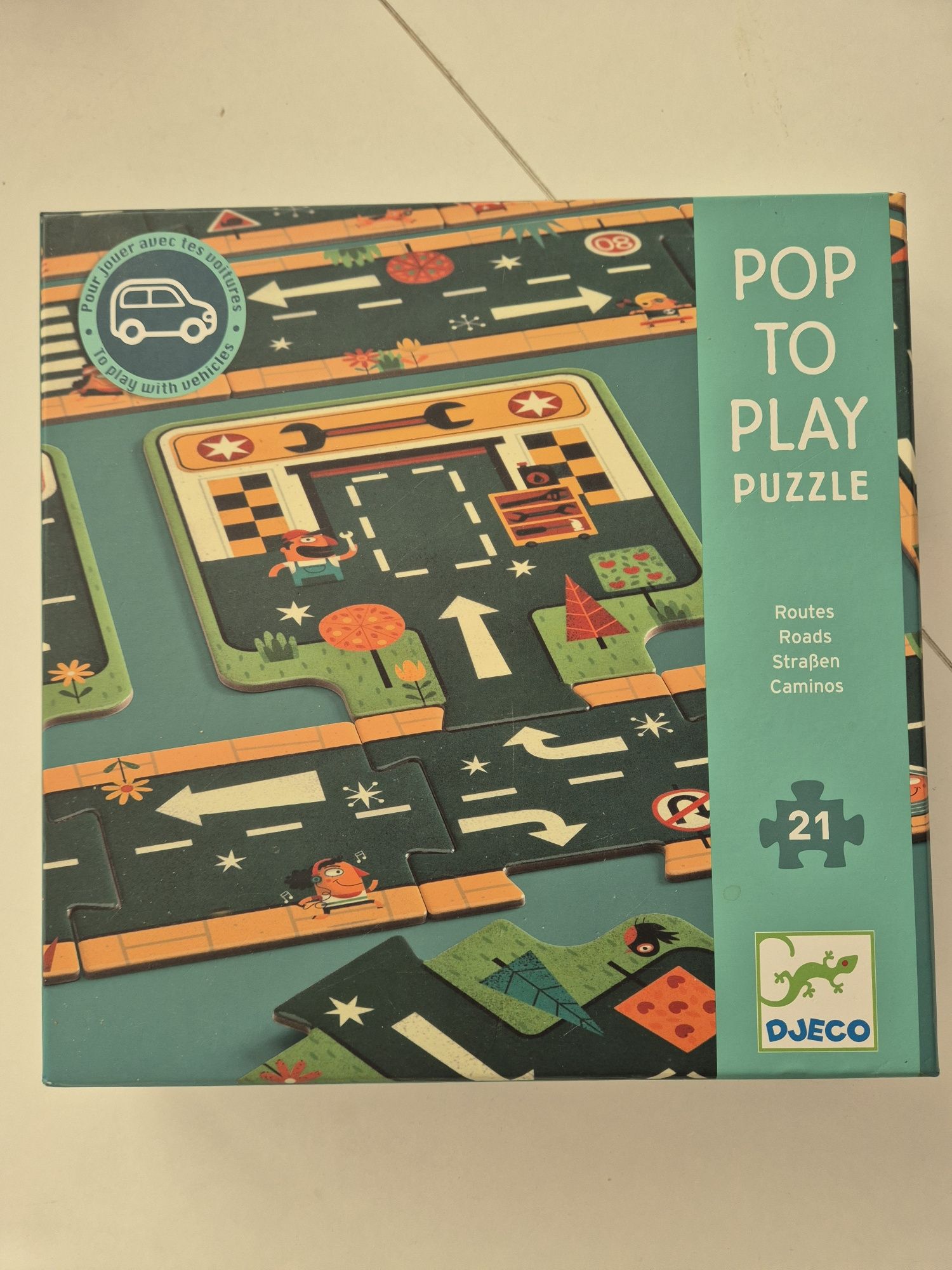 DJECO Puzzle Droga/Pop to play puzzle