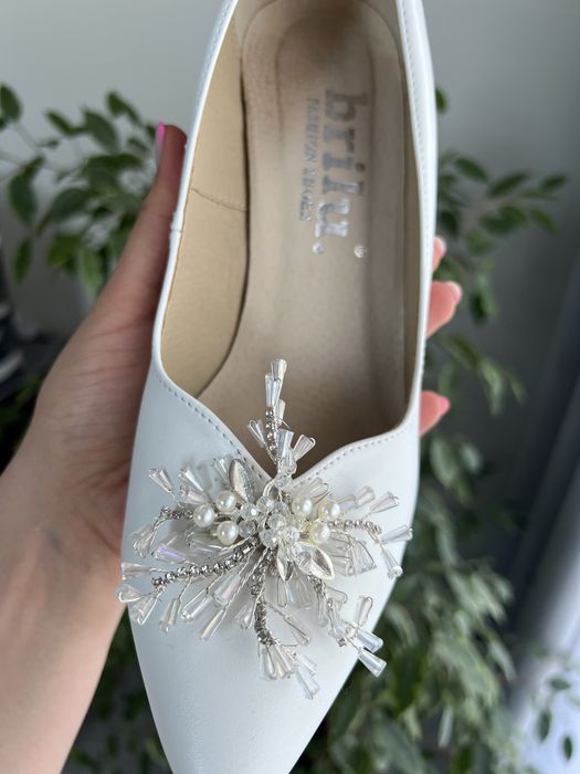 Buty ślubne Brilu r. 39
