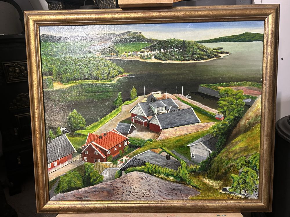Obraz fjordy Knut