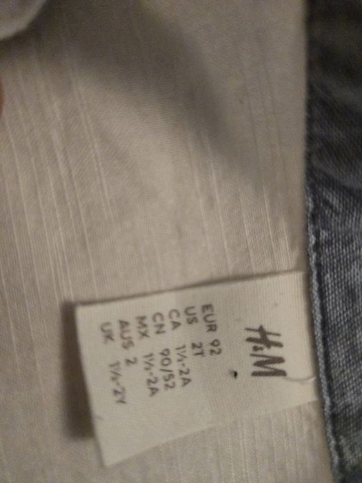 Elegancka biała koszula na guziki H&M r. 92