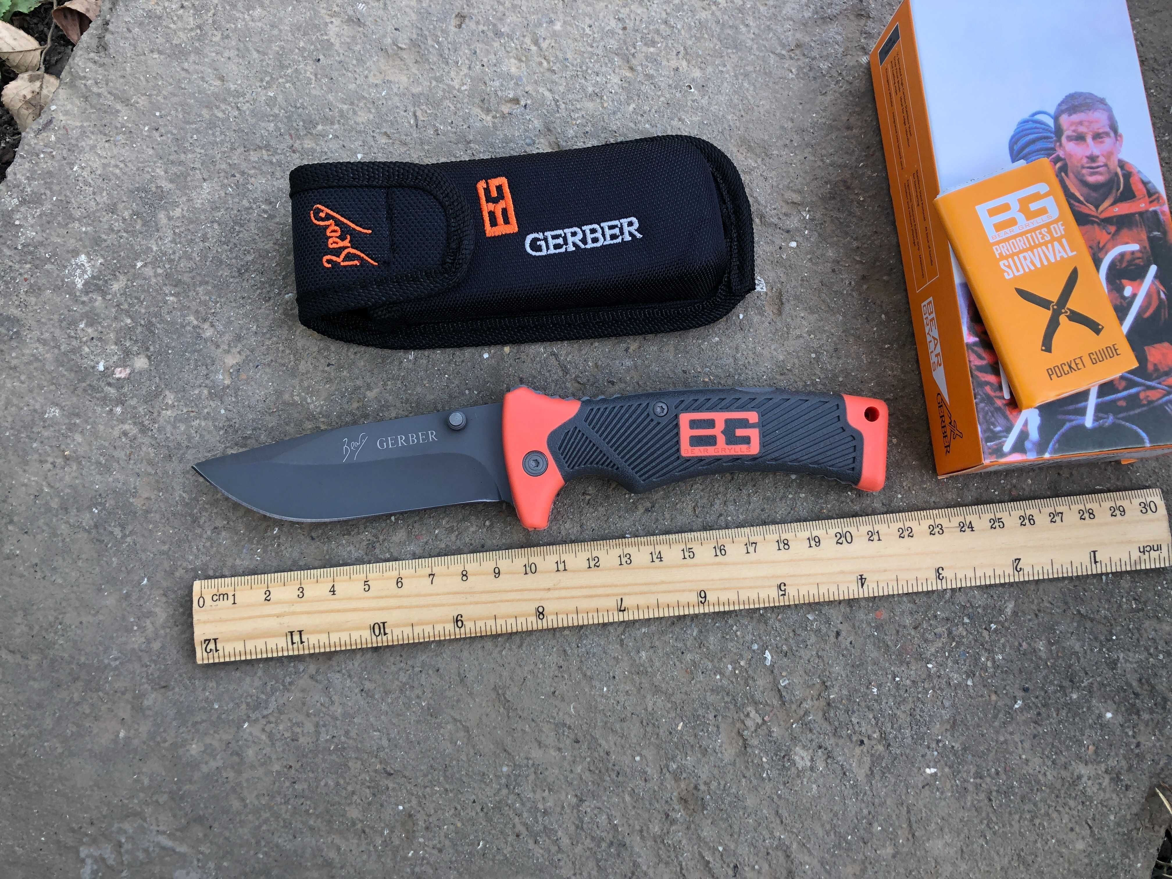 Складной нож Gerber 22 см  Охотничий нож Тактический нож код 58