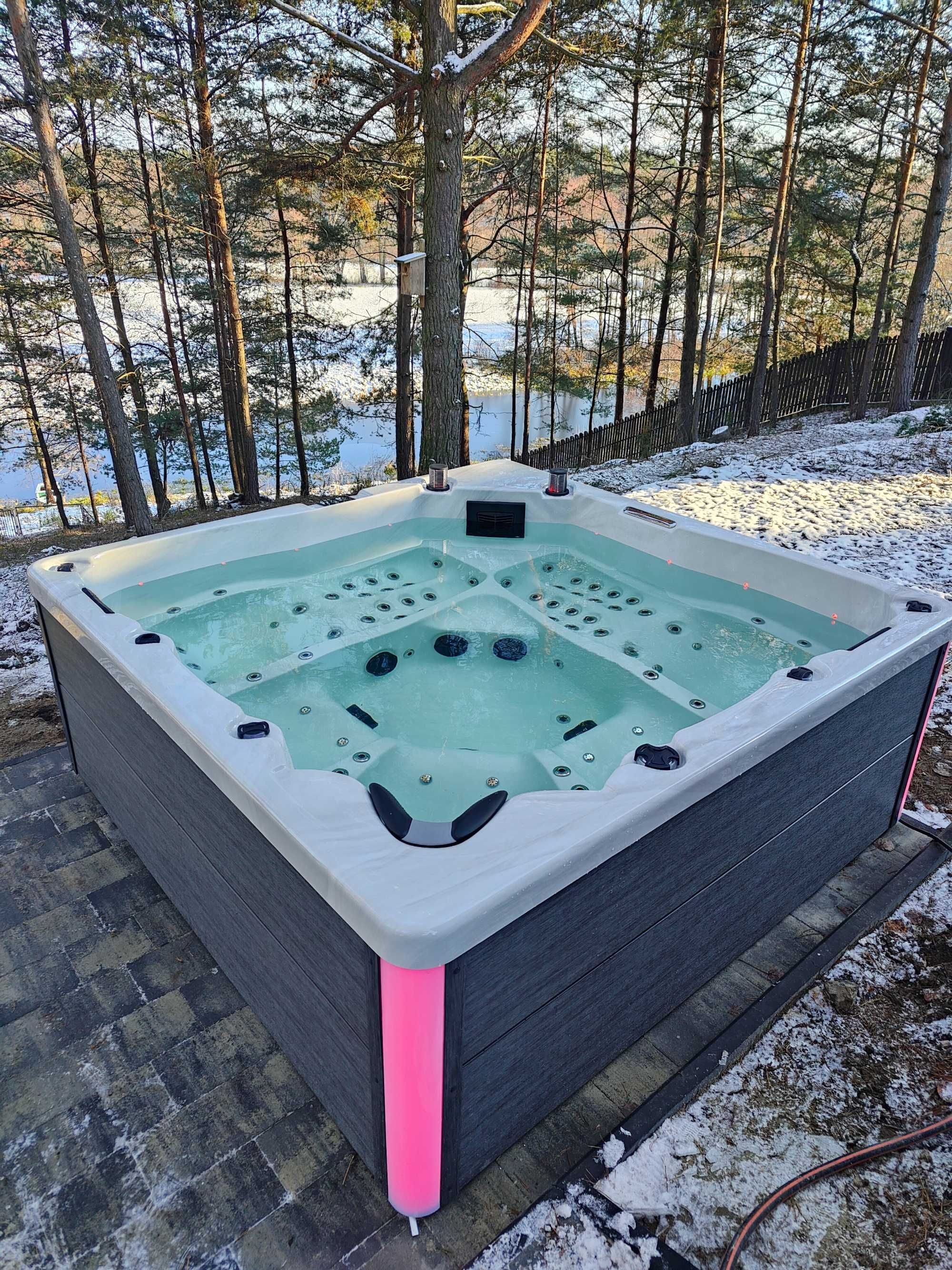 NOWE Jacuzzi -Balboa Toutch 3, Bluetooth, 2 leżanki,113 dysz,Gwarancja