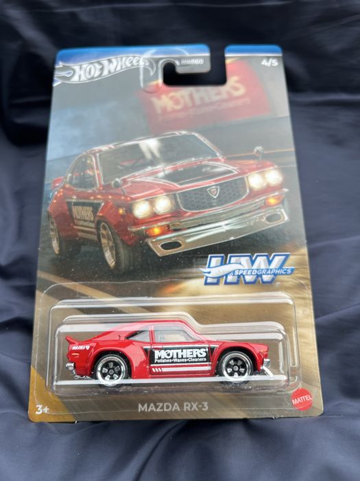 Hot wheels speed graphics Mazda rx-3