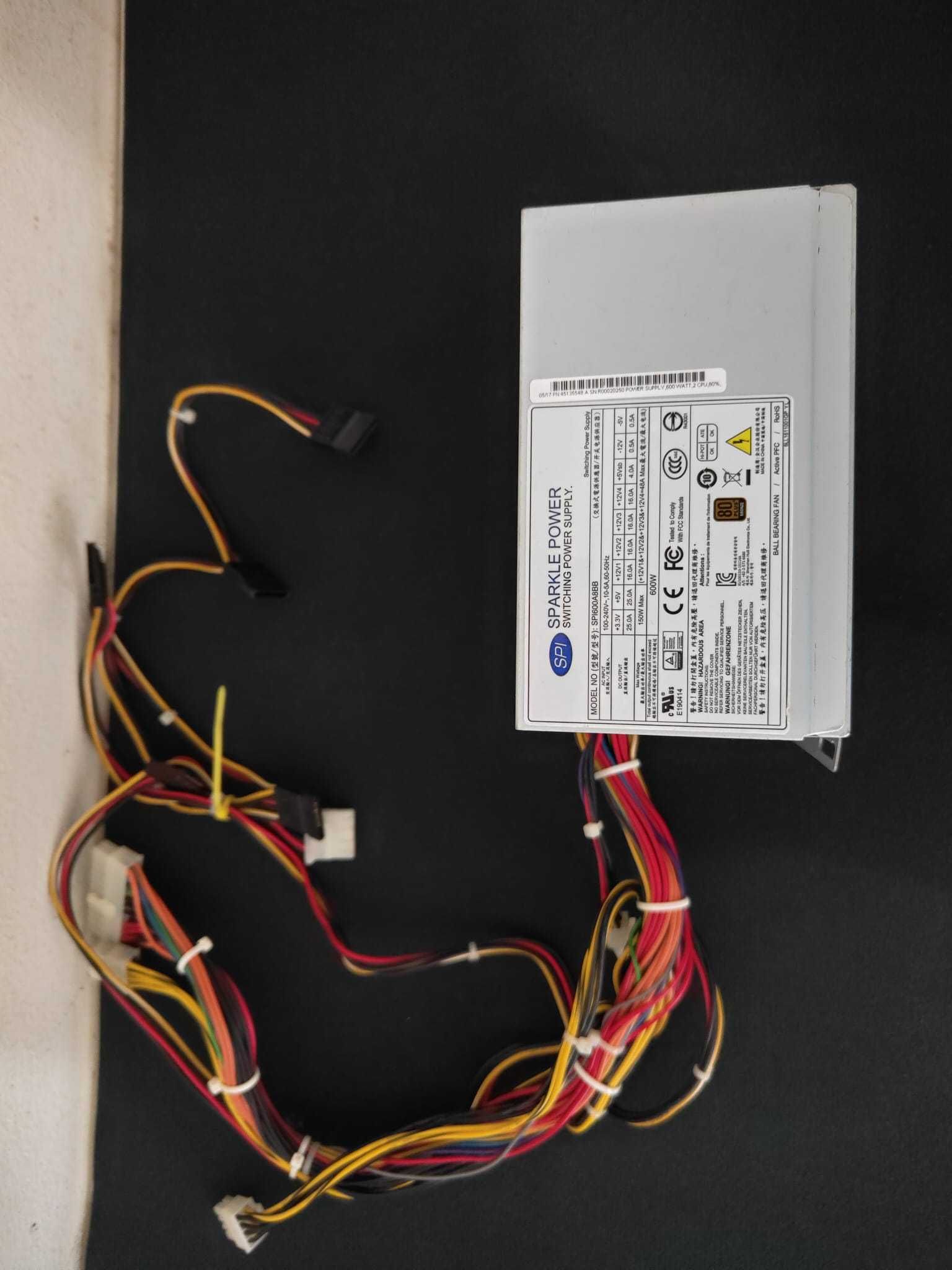 Power Supply para PC 600W usada