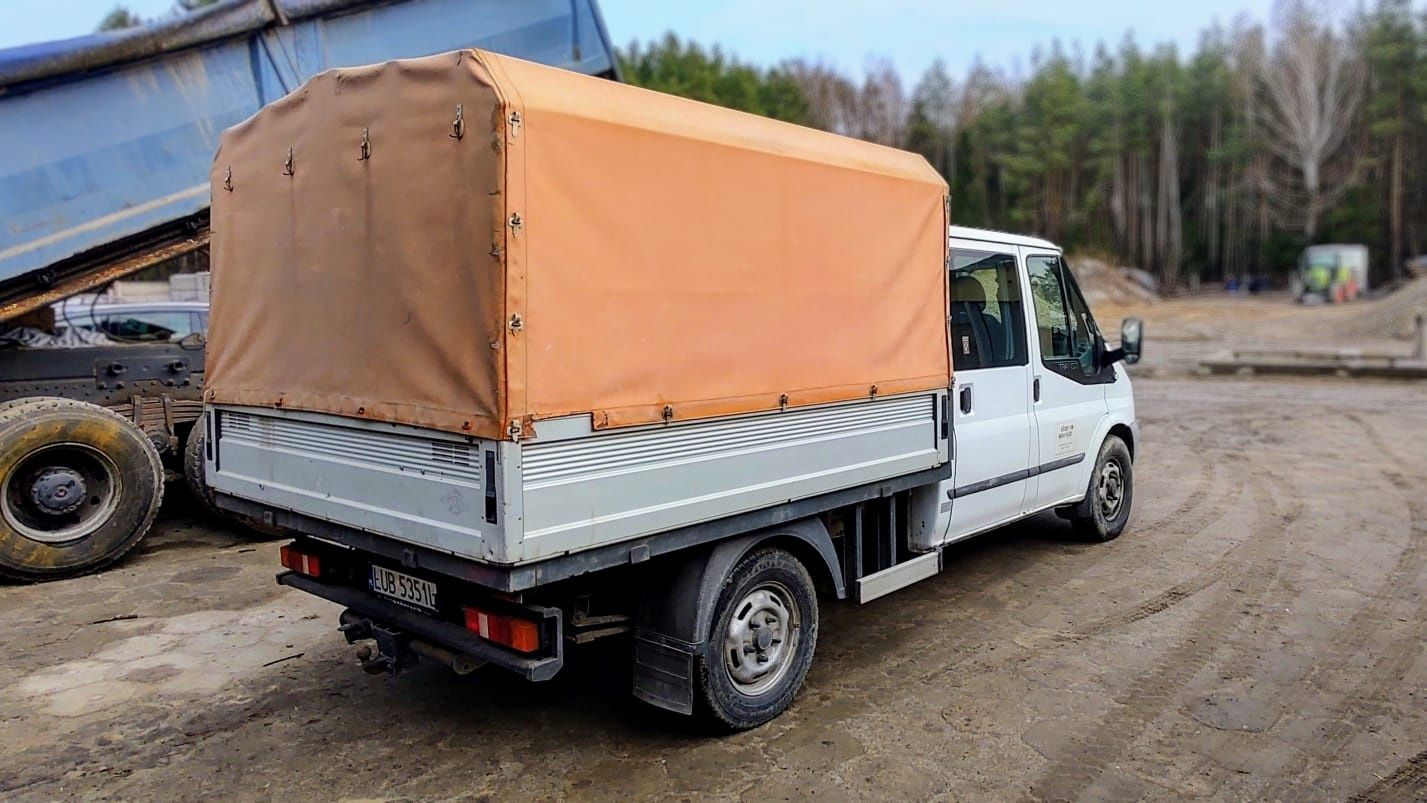 Ford transit 2.2 Doka 7 osób plandeka