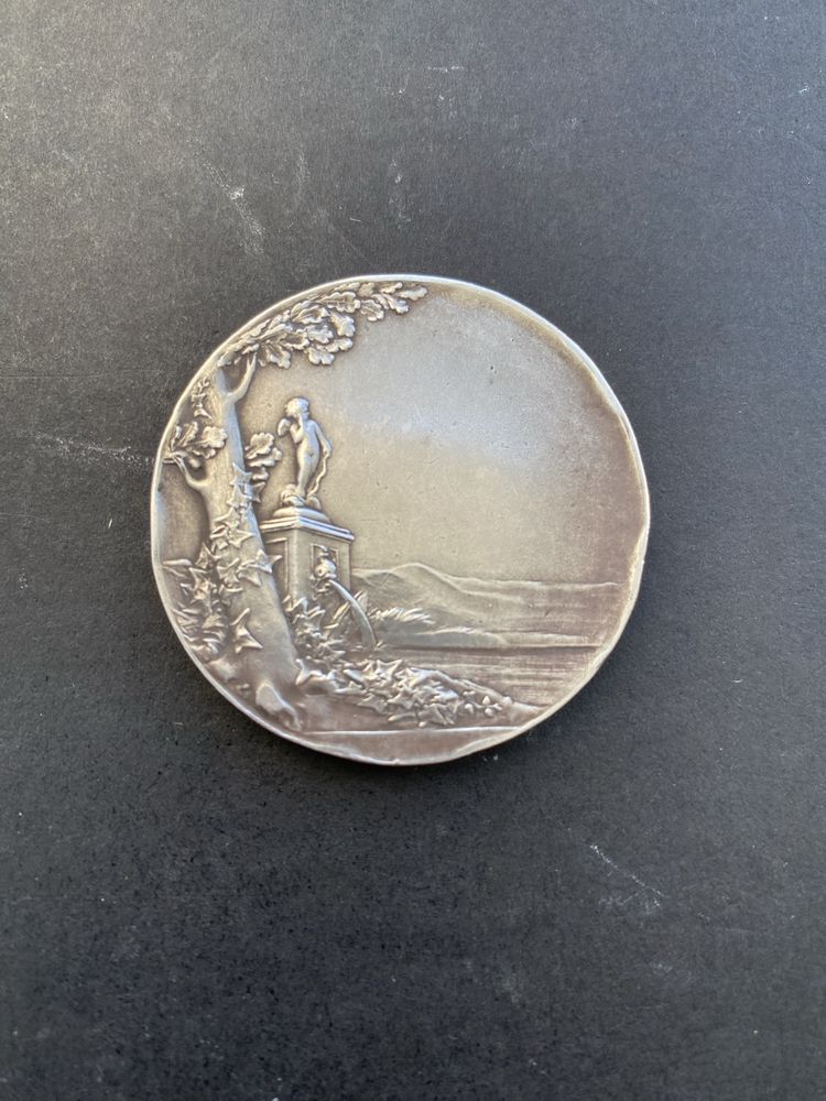 Medalha em prata de Oscar Roty