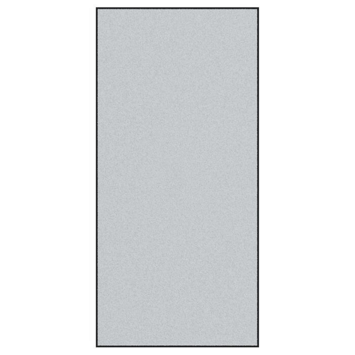 vidaXL Szara Wycieraczka Prostokątna 120x250 cm