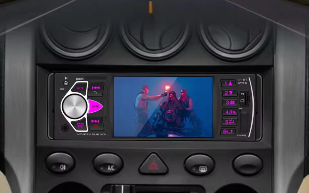 Radio 1 din novo mp5 hd 4.1 usb  bluetooth