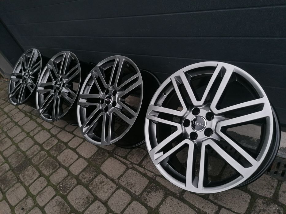 Felgi aluminiowe 5x112 20" 8J ET25, A7, A5, Q5, S6Audi Shadow Chrome