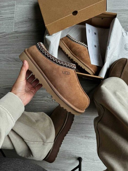 Угги/Угг/Уггі/Уги/Угі/UGG Australia Tasman Chestnut Suede/Tazz Slipper
