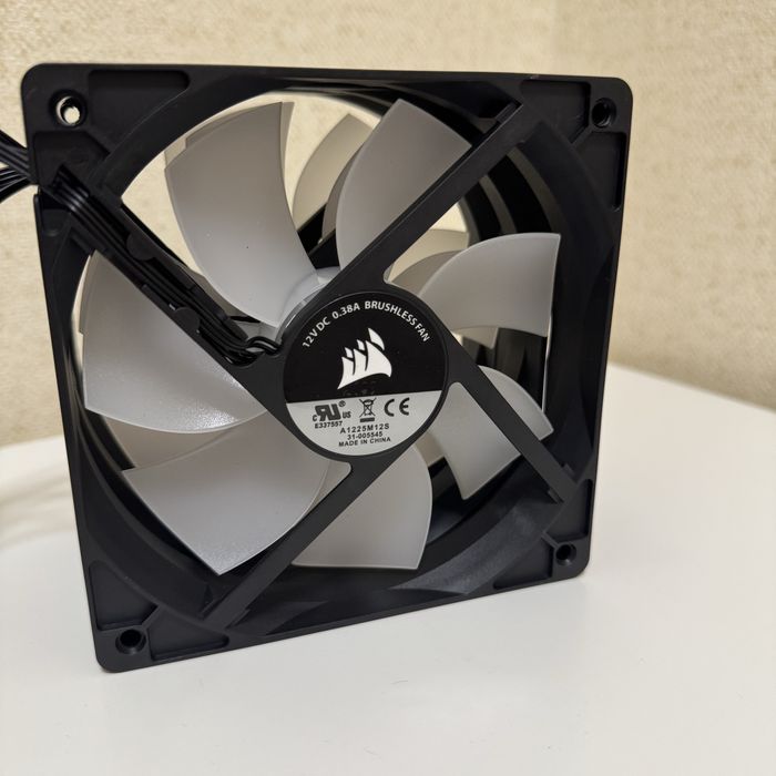 Корпусні вентилятори Corsair Rgb 120mm, кулер, корпусный вентилятор пк